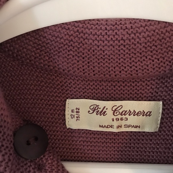 Pili Carrera Girls Wool Coat Neiman Marcus US 12mo - Picture 7 of 8